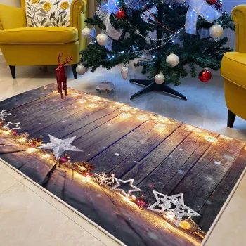 Covor, Woopamuk430, 100x200 cm, BUMBAC/POLIESTER, Multicolor imagine