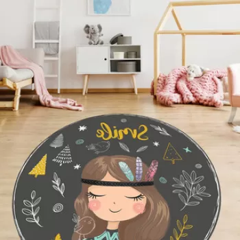 Covor, Yeo , Catifea, Multicolor imagine