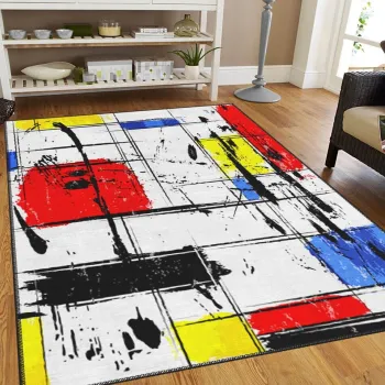 Covor, ym (134), 140x220 cm, Poliester, Multicolor imagine