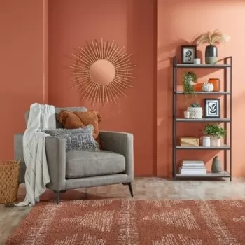 Covor Zane Terracotta, Flair Rugs, 160 x 230 cm, polipropilena, maro imagine