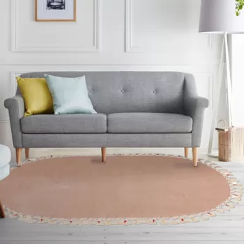 Covoras de baie, Alanur Home, 1265, 100x200 cm, Fibre acrilice, Cappuccino imagine