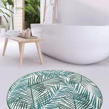 Covoras de baie, Chilai, Botany (140), Catifea, Multicolor imagine