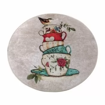 Covoras de baie, Chilai, Cup DJT, multicolor imagine