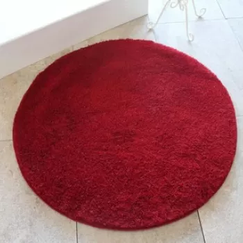 Covoras de baie, Chilai Home by Alessia, Colors of, Fibre acrilice, Rosu imagine