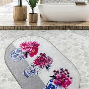 Covoras de baie, Chilai, Joseph Djt (70 x 120), 70x120 cm, Poliester, Multicolor imagine