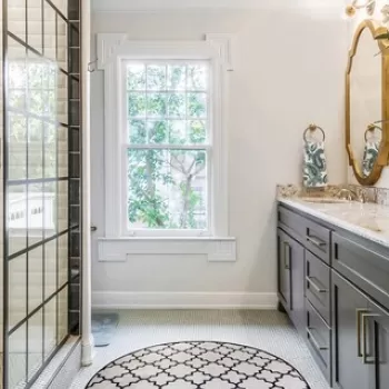 Covoras de baie, Chilai, Kupa Beyaz DJT, Micropoliamida, Multicolor imagine