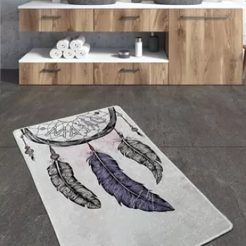 Covoras de baie, Chilai, Parast Djt (70 x 120), 70x120 cm, Poliester, Multicolor imagine