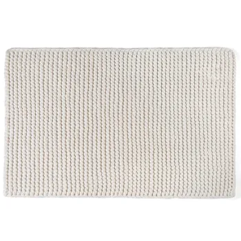 Covoras de baie, L'appartement , Norvage, 50x80 cm, Bumbac, Crem imagine