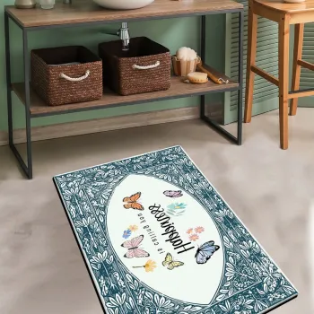 Covoras de baie, L'essentiel Maison, Calling, Poliester, Multicolor imagine