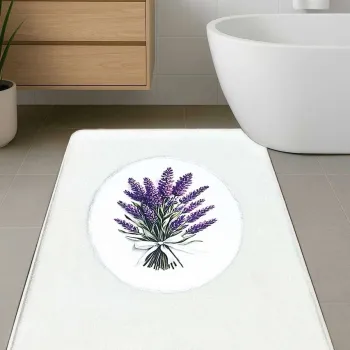 Covoras de baie, L'essentiel Maison, Lavmore, 60x100 cm, Ecru imagine