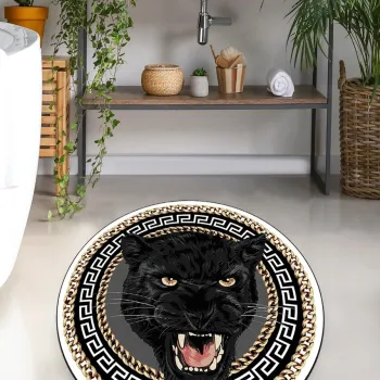 Covoras de baie, L'essentiel Maison, Pamtara 120, Poliester, Multicolor imagine