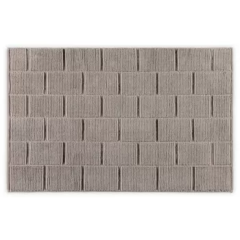 Covoras de baie, L'appartement , Tile, 50x80 cm, Bumbac, Maro imagine