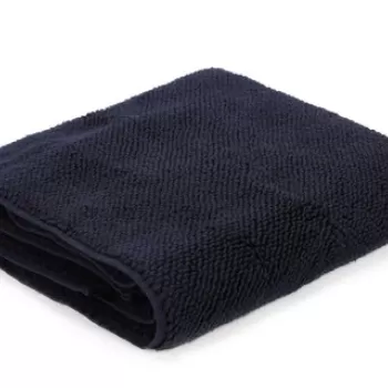 Covoras de baie, L'appartement , York, 60x90 cm, Bumbac, Albastru inchis imagine