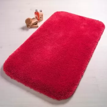 Covoras de baie Miami, Confetti, 100x160 cm, rosu imagine