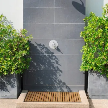 Covoras de baie, Wenko, Duckboard, 50 x 100 x 2.5 cm, bambus imagine