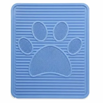 Covoras litiera pentru colectarea granulelor de nisip, Paws & Whiskers, 5087-3, Albastru imagine