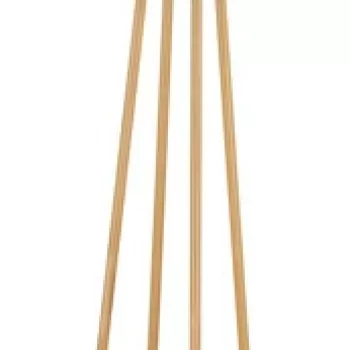 Cuier cu suport umbrele Evora, Mauro Ferretti, O 49 x 175 cm, ratan, maro imagine