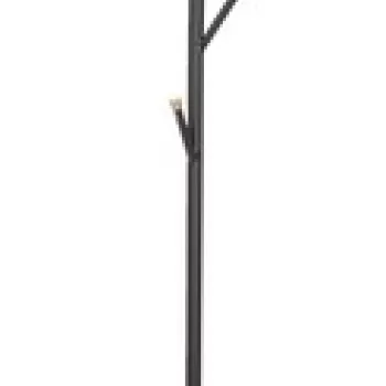 Cuier cu suport umbrele Glam, Mauro Ferretti, O 26x176 cm, fier, negru/auriu imagine