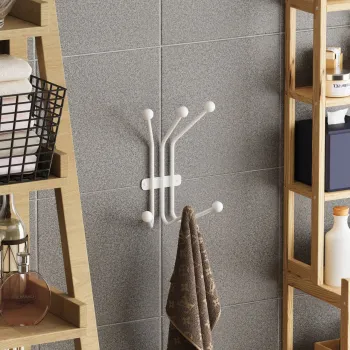 Cuier de perete, Ant-B, Dimensiuni: 23 x 13 cm Inaltime: 30 cm, Alb imagine
