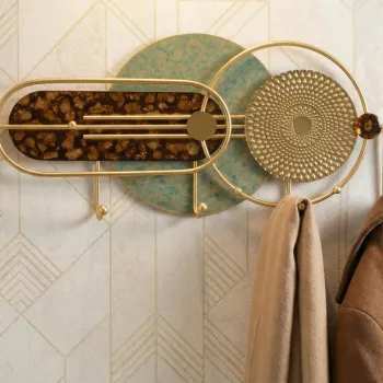 Cuier de perete, Mauro Ferretti, Galaxy, 70x5.5x27.5 cm, metal, multicolor imagine