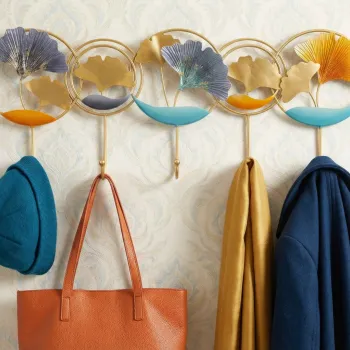 Cuier de perete, Mauro Ferretti, Polly -A, 60.2x5x28.5 cm, metal, multicolor imagine