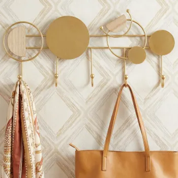 Cuier de perete, Mauro Ferretti, Wednesday, 47x4.8x21.7 cm, metal, multicolor imagine