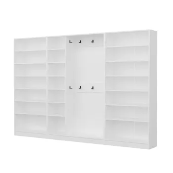 Cuier de perete, Minerva, Noah, 315x210x35 cm, PAL, Maro imagine