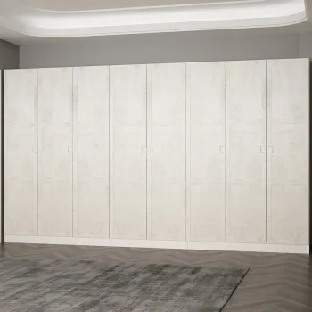 Cuier de perete, Minerva, Noah, 360x210x35 cm, PAL, Alb imagine