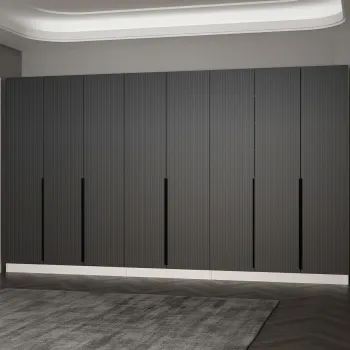 Cuier de perete, Minerva, Noah, 360x210x35 cm, PAL, Antracit imagine