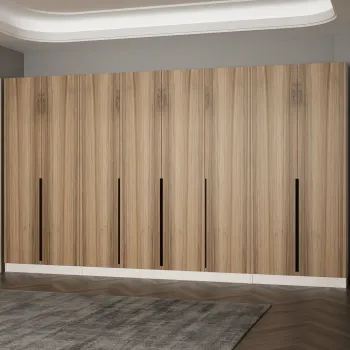 Cuier de perete, Minerva, Noah, 360x210x35 cm, PAL, Maro imagine