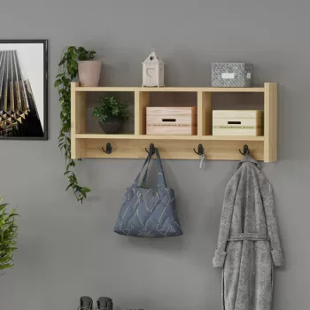 Cuier de perete, Olivia, Star, 75.6x35x22 cm, PAL, Safir imagine