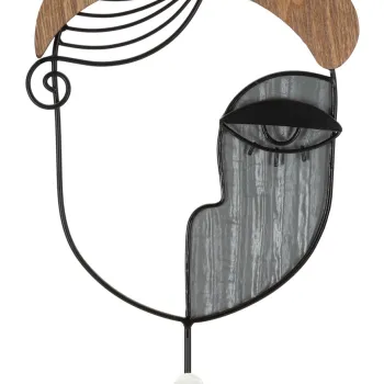 Cuier de perete Picassy, Mauro Ferretti, 22x35 cm, MDF/fier, multicolor imagine