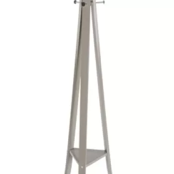 Cuier Triomphe, Bizzotto, 60x60x180 cm, lemn/otel, grej imagine