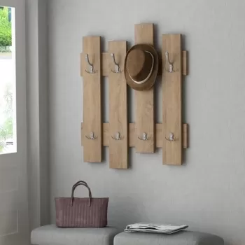 Cuier Wave, Decortie, 64x4x79 cm, bej imagine