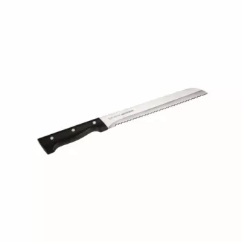 Cutit pentru paine Home Profi, Tescoma, 21 cm, inox/plastic, negru imagine