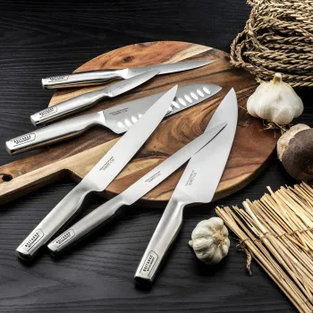 Cutitul bucatarului Asean, Sabatier Trompette, 20 cm, inox 13/0, argintiu imagine