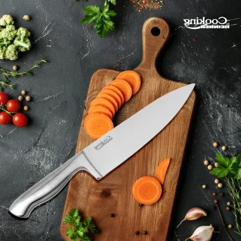 Cutitul bucatarului Stone Chef, Cooking by Heinner, 20 cm, inox, argintiu imagine