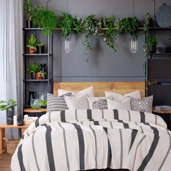 Cuvertura matlasata dubla, Lizbon - Anthracite, Viaden, Bumbac reciclat imagine