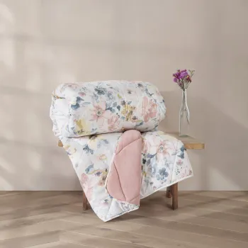 Cuvertura unica, Velvet - Dalya Powder, Cotton Box, Poliester imagine