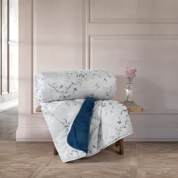 Cuvertura unica, Velvet - Nitsa Denim, Cotton Box, Poliester imagine