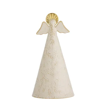 Decoratiune, Bloomingville, Liza, 10x20 cm, ceramica, natural imagine