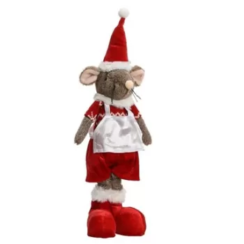 Decoratiune Boy mouse, Decoris, 12x9x45 cm, poliester, multicolor imagine