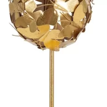 Decoratiune Butterly, Mauro Ferretti, O 19.5x40.5 cm, fier, auriu imagine