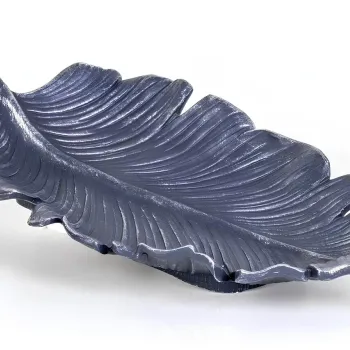 Decoratiune, CY0317, 42x5x21 cm, Poliester, Albastru imagine