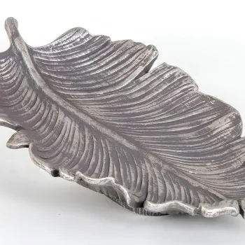 Decoratiune, CY0318, 42x5x21 cm, Poliester, Gri imagine