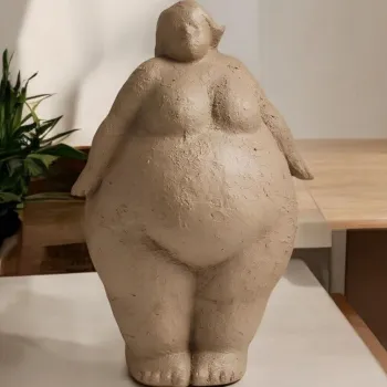 Decoratiune, CY0394, 26x16x13 cm, Poliester, Latte imagine