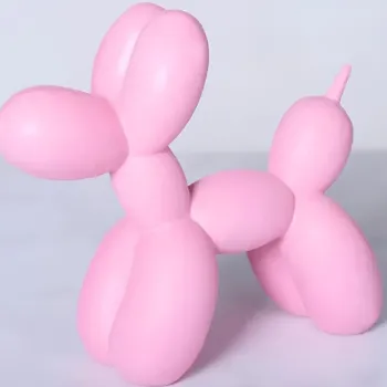 Decoratiune, CY0425, 17x8x22 cm, Poliester, Roz deschis imagine