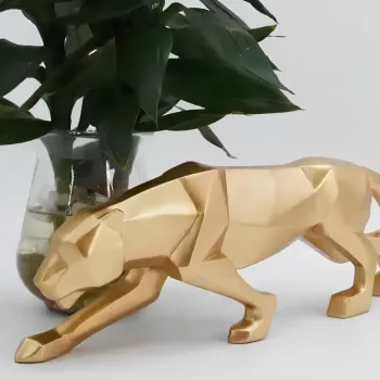 Decoratiune, CY0439, Poliester, Auriu imagine