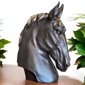 Decoratiune, CY0448, 43x30x15 cm, Poliester, Maro imagine