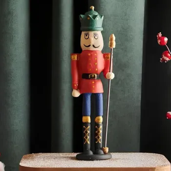 Decoratiune, CY0677, 7x7x25 cm, Poliester, Rosu imagine